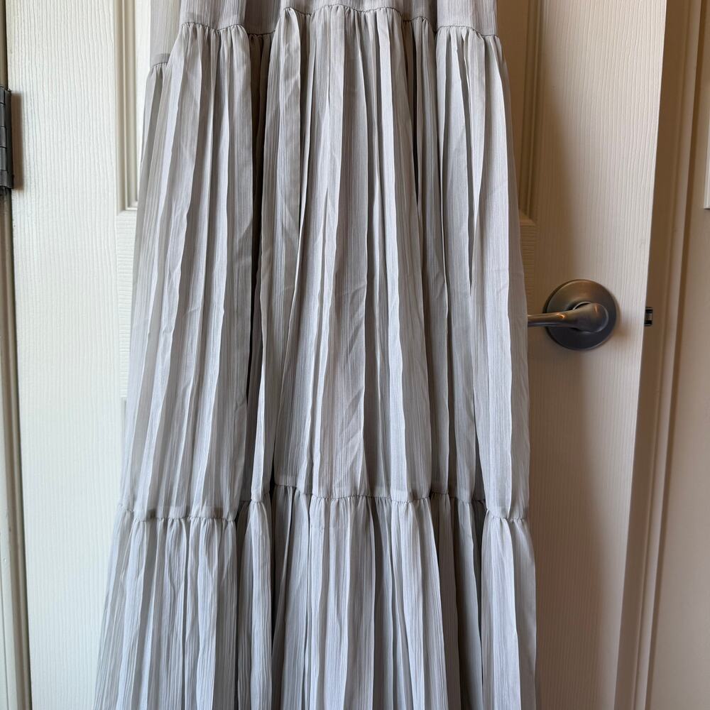 Free People Beaded Maxi Dress in Light Blue and Purple - Picture 4 of 15